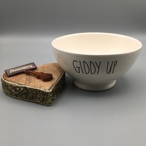 Rae Dunn “Giddy Up” Bowl. Pre 2018.